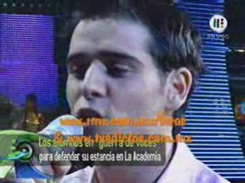 MONSERRAT y MATIAS EN DUELO PARA PERMANECER EN LA ACADEMIA