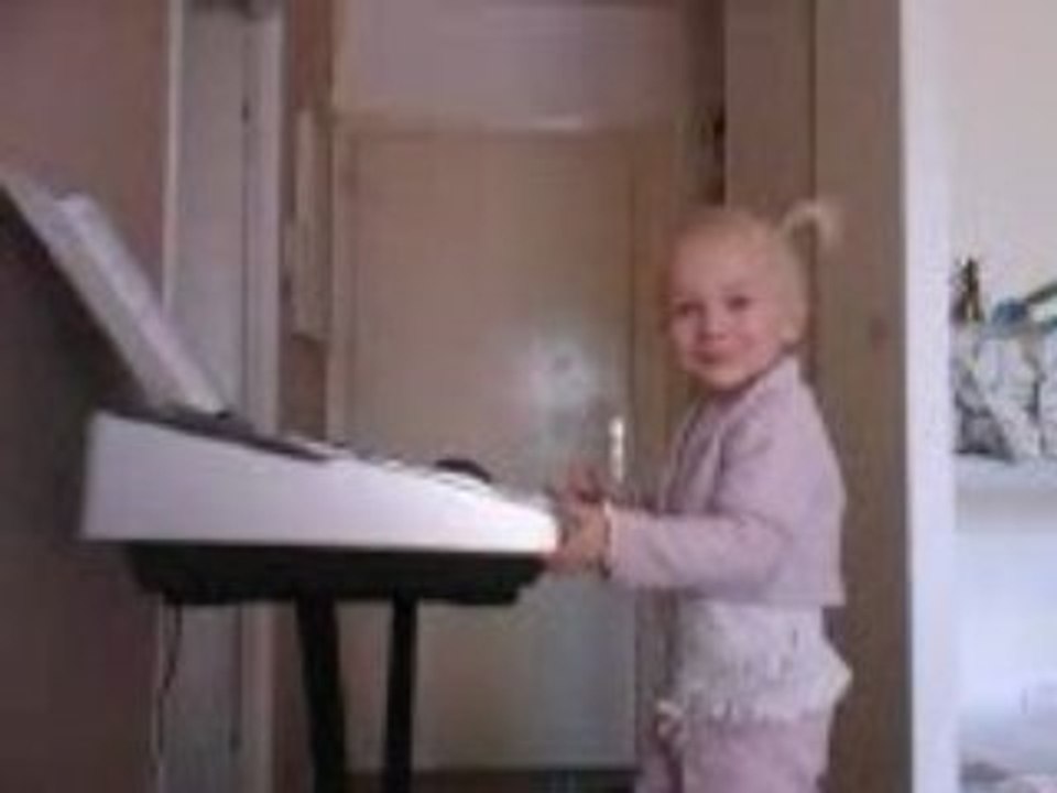 Pianiste en herbe