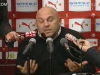 Antonetti - Réaction Rennes-Nice 2008-2009