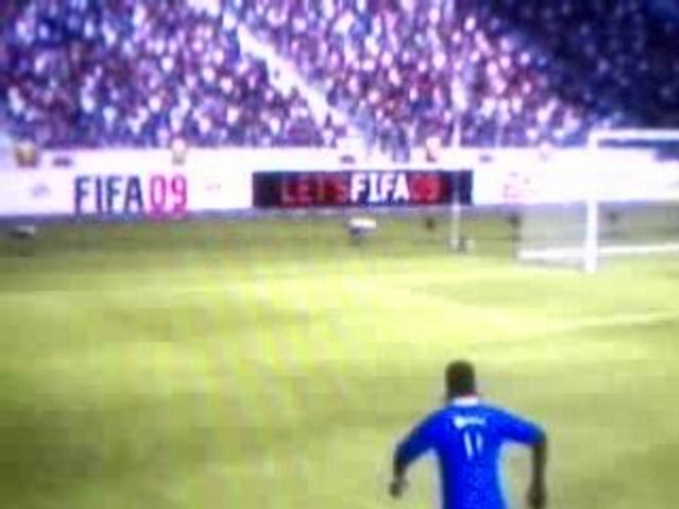 petite lob sur la démo de fifa 09 pendant un match
