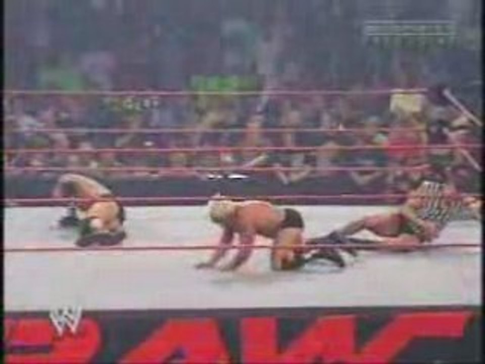 Goldberg vs. Ric Flair w/ Randy Orton Guest Referee
