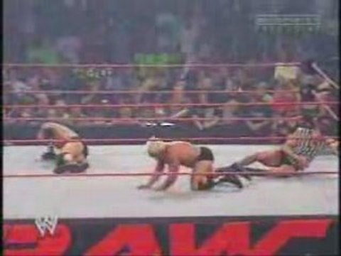 Goldberg vs. Ric Flair w/ Randy Orton Guest Referee