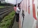 Train Surfing Fail