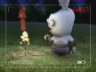 Les Lapins cretins ne pigent pas le 14 Juillet