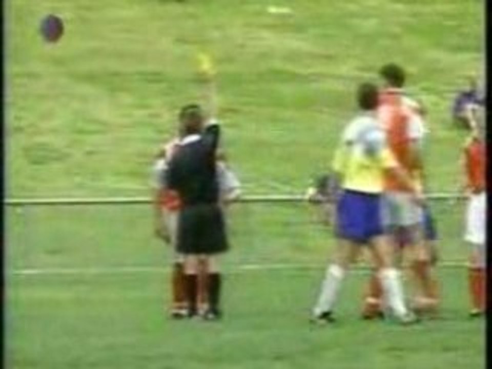 Perder la paciencia con el arbitro