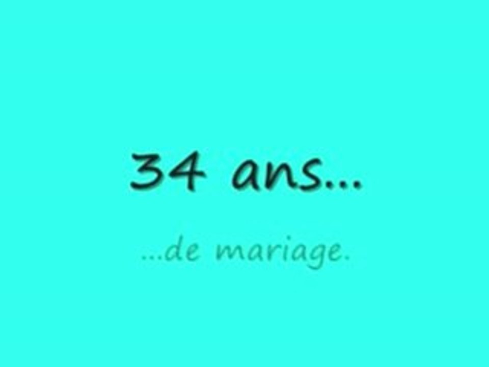 Anniversaire de Mariage