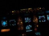 Décollage Airbus A320 Air France cockpit