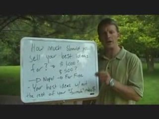 How much should an internet marketer sell their ideas for?