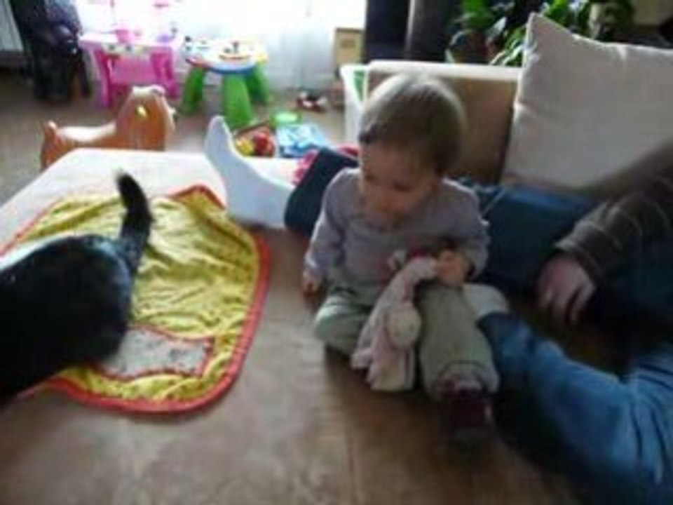 Eryn qui danse sur Christophe Maé