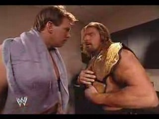 WWE Champ JBL & WH Champ Triple H Backstage