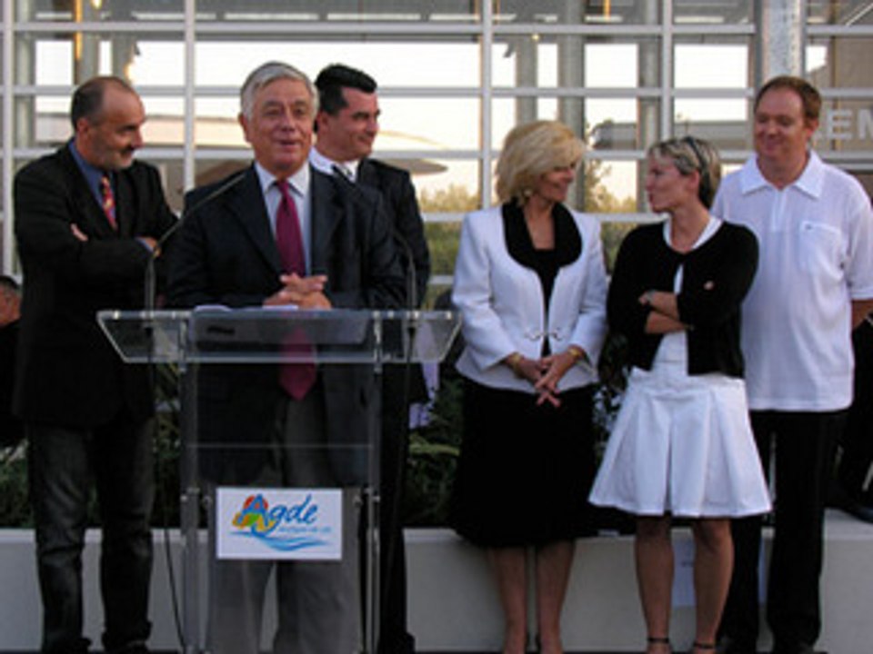 AGDE - 2008 -Inauguration du Groupe Scolaire du Littoral