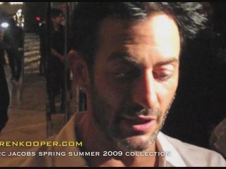 Backstage Marc Jacobs Spring Summer 2009 Fashion Runway Show