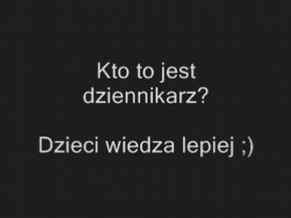 Kto to jest dziennikarz? [www.clipmix.pl]