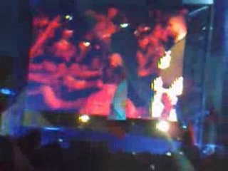 Amy Winehouse Coup de poing GLASTONBURY 2008