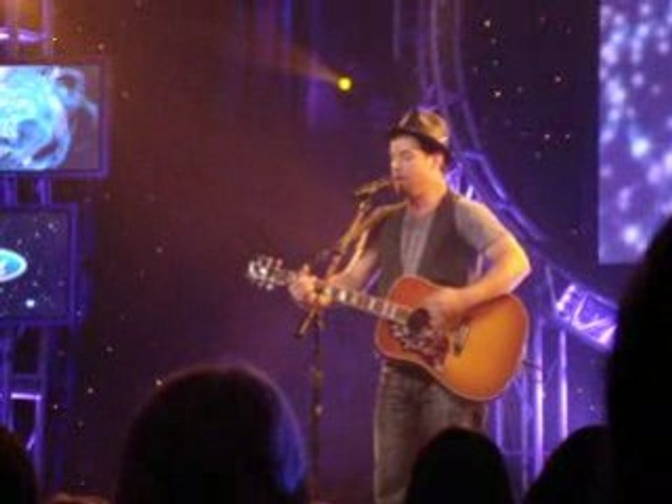 David Cook THE TIME OF MY LIFE Ford Day 09/19/08