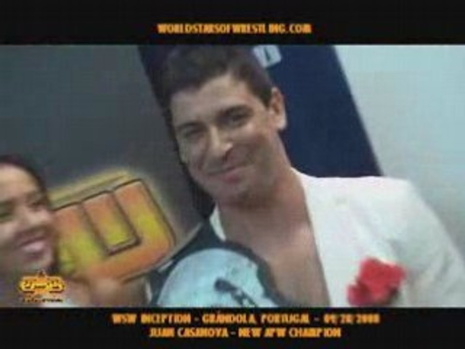 JUAN CASANOVA - NOVO CAMPEÃO DA APW !