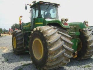 Biggest tractor in the world john deere 9520
