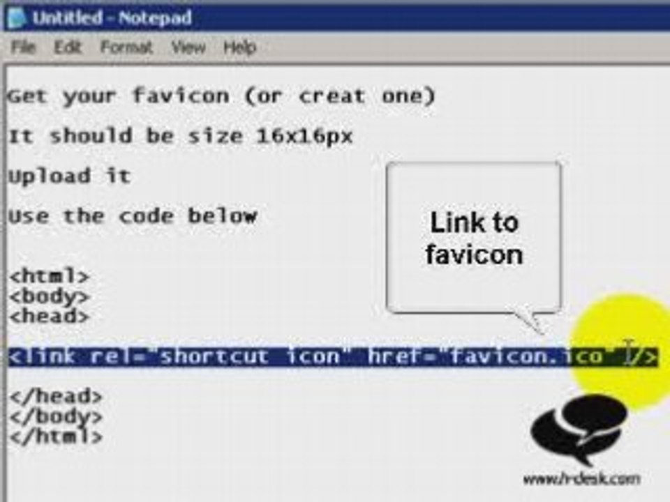 how to add a favicon to a blog