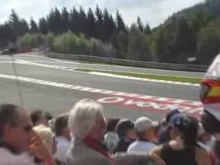 Départ de F1 à Spa en 2007