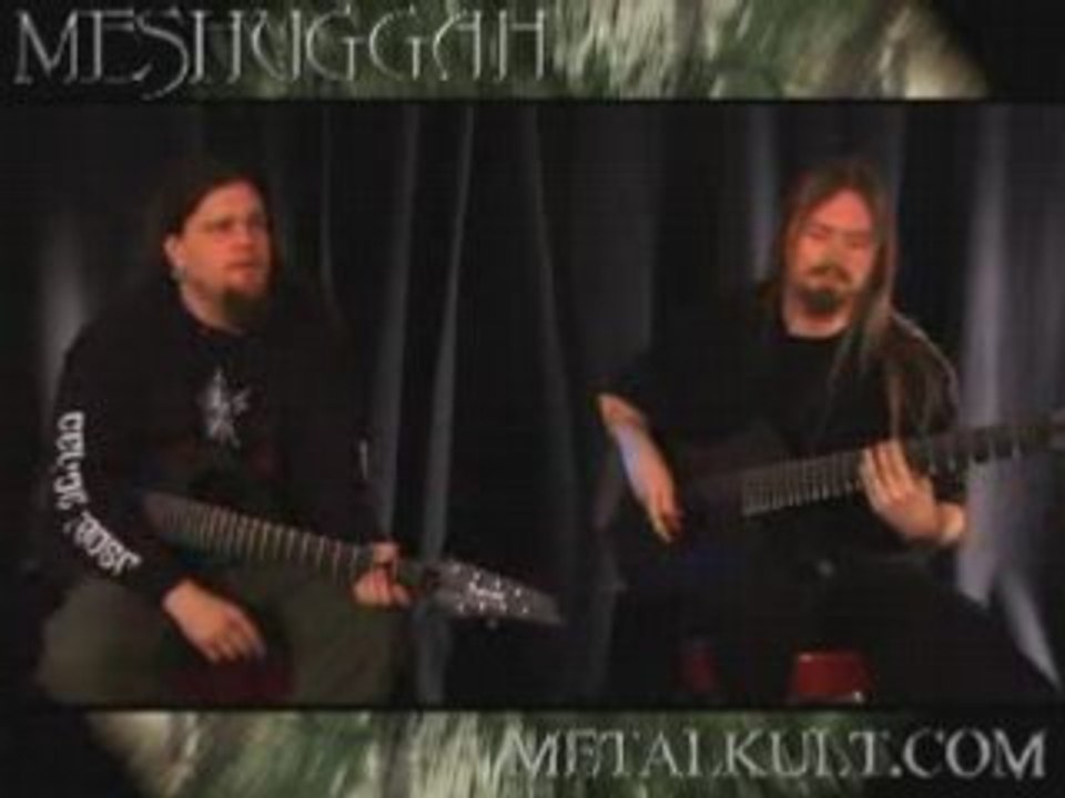 Meshuggah - Guitar Lesson Rational Gaze