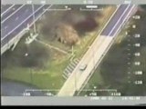 Man goes wrong way up motorway