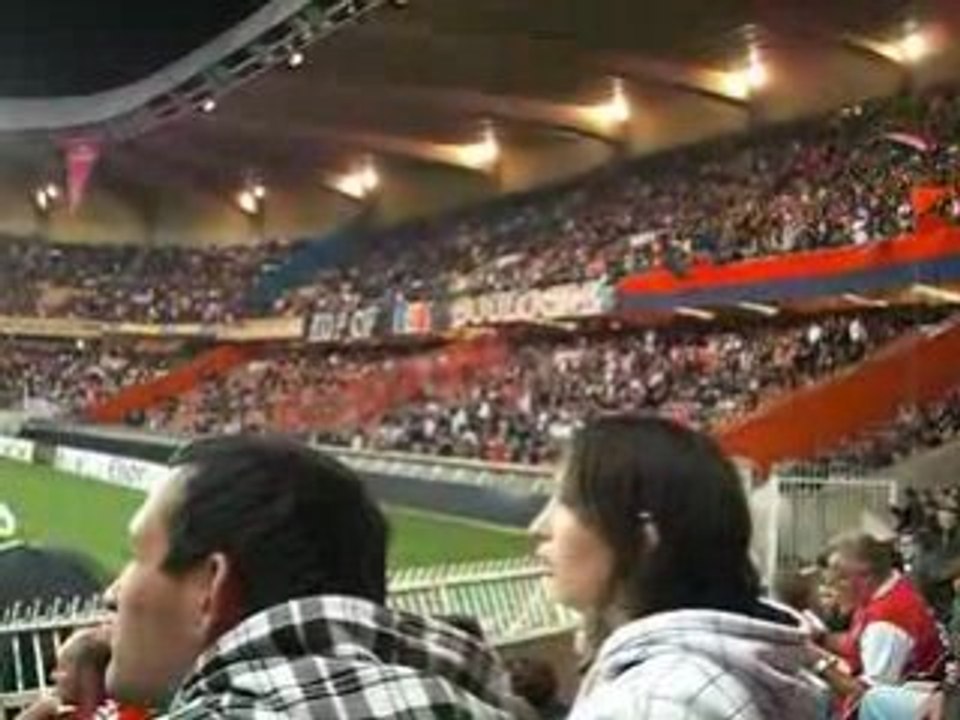 psg-grenoble-echauffement