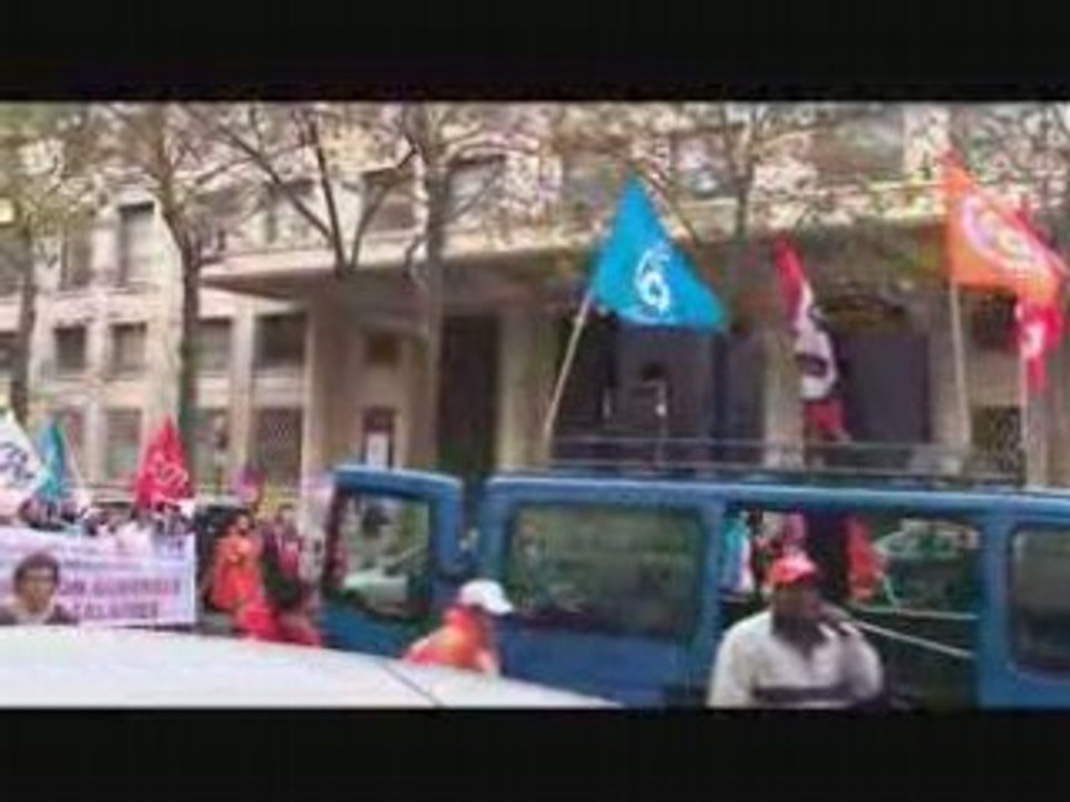 Manifestation du secteur de la santé privée à Paris