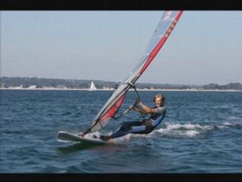 Windsurf aux sables blancs en Septembre ( diaporama )