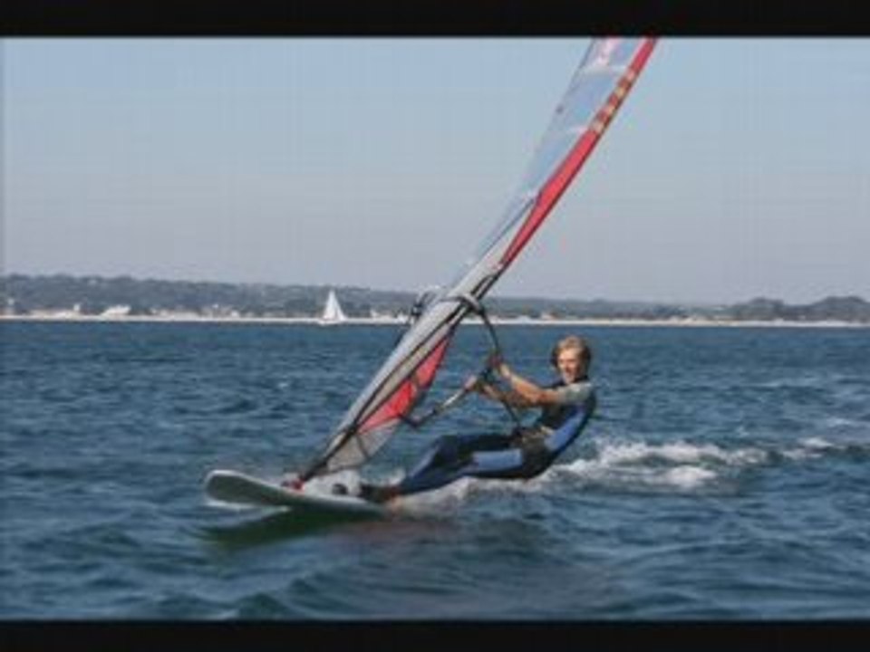 Windsurf aux sables blancs en Septembre ( diaporama )