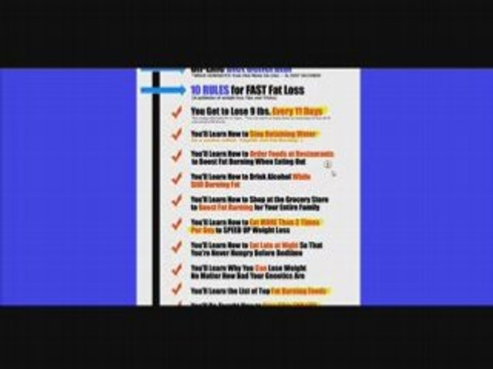 How To Achieve Fast Weight Lose