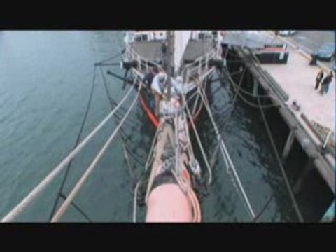 Dirty Jobs - Climbing the Rigging of a Merchant Ship