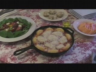 Italian Sausage with Polenta a Debate 2008 Menu