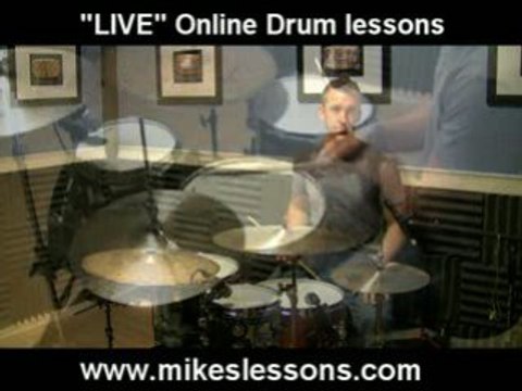 Drum Lesson with Mike Johnston Double Bass with One Foot 4