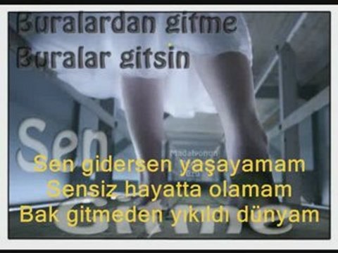 Yar gitme - Ismail YK - Gurbetim karaoke - alt yazi