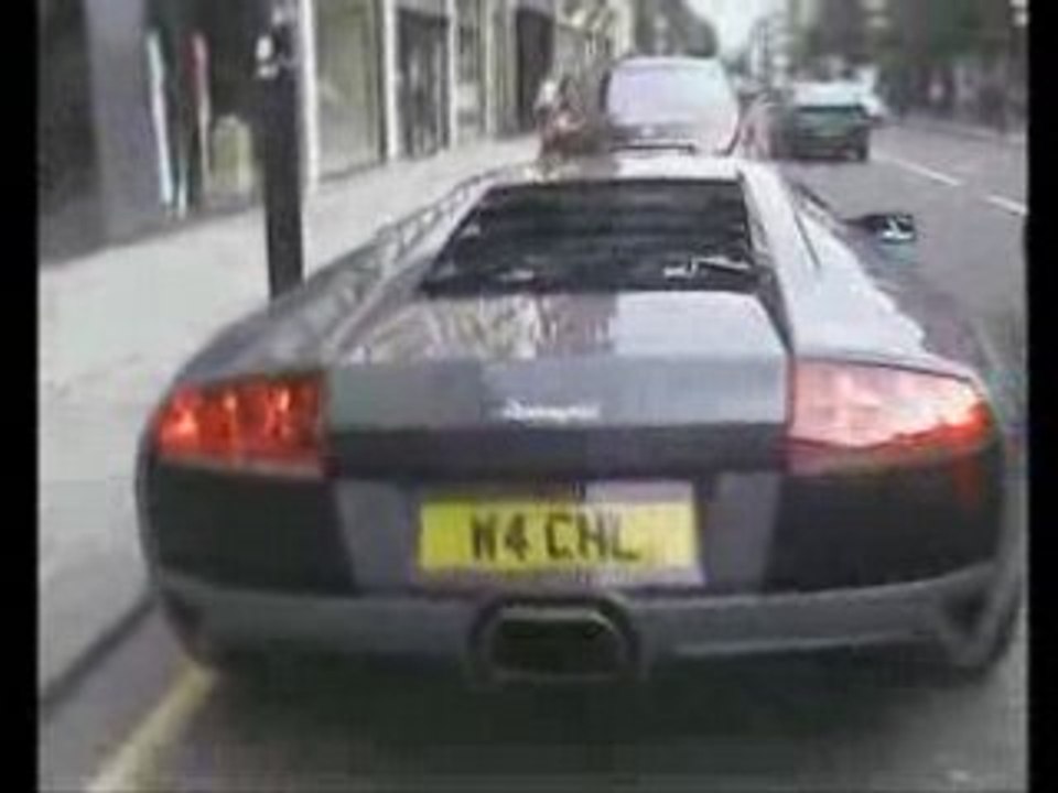Lamborghini lp640 - Acceleration à Londres