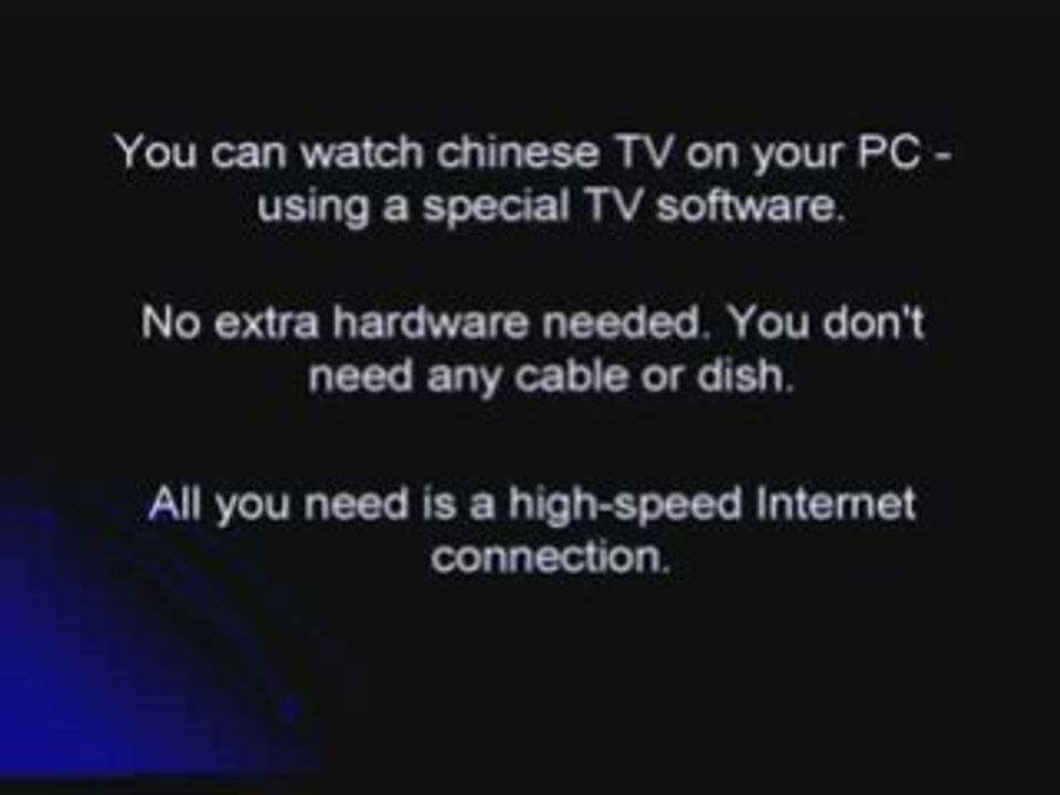 Chinese TV online: watch China TV channels on PC how to