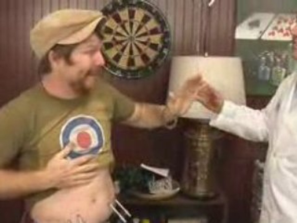 Dad Discovers That Shots Really Do Hurt