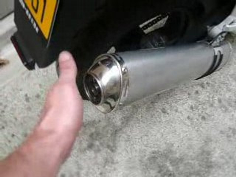 ligne compléte ProGun Daelim roadsport 125 R