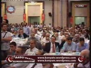 ERBAKAN HOCA KONYA İFTARINDA - 2008/1