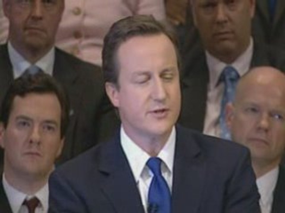 Cameron: Tories stand for freedom