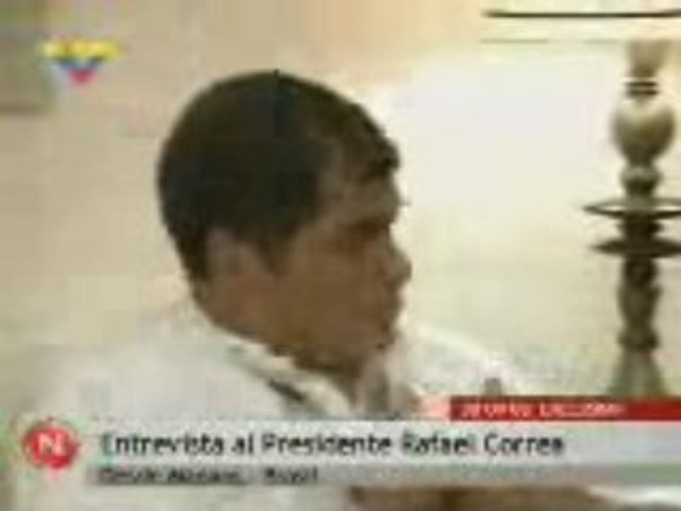 Entrevista  Rafael Correa