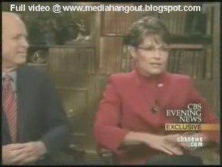 John McCain and Sarah Palin Interviewed by Katie Couric