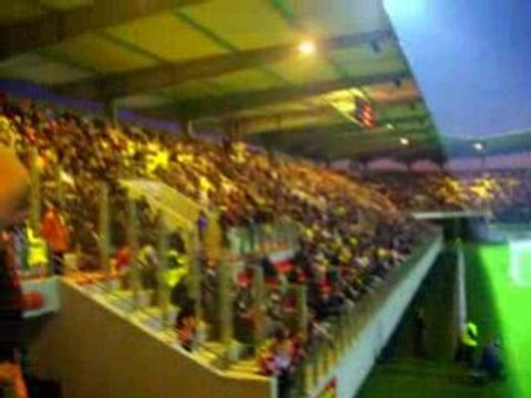 Calais - Laval inauguration stade de l'épopée