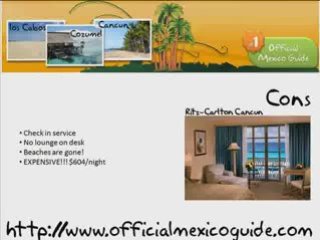 Cancun Mexico Hotels Review 1: Ritz-Carlton Cancun