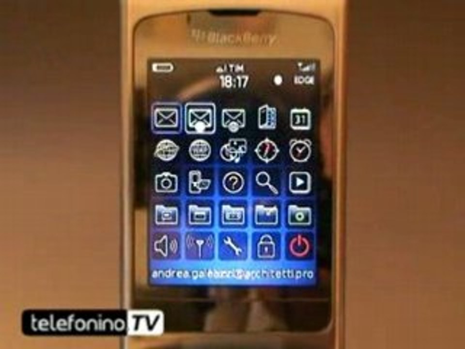Blackberry 8220 flip videoreview da telefonino.net