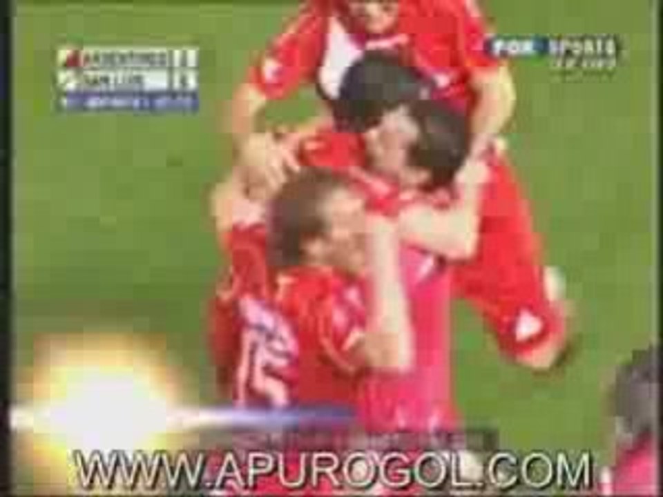 Argentinos 2 San Luis 1 Goles Pavlovich y Hauche