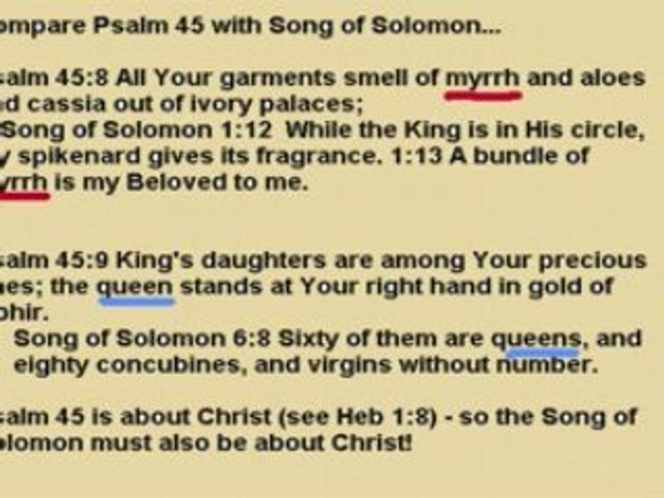 Song of Solomon Christian Karaoke praise song worship video