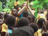 Hayley Westenra, youngest UNICEF Goodwill Ambassador visits projects in Ghana