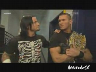 Backstage Segment  Randy Orton And CM Punk