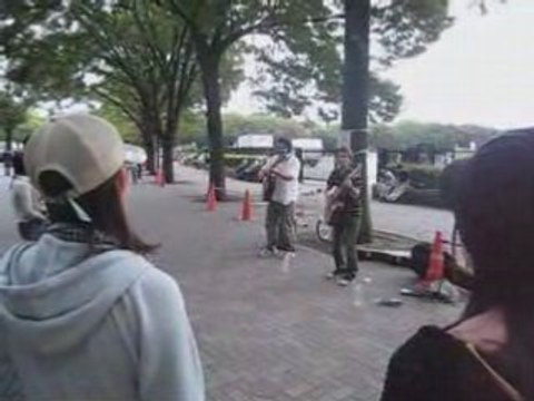 Carry Smile street's concert near of Yoyogi - Tokyo